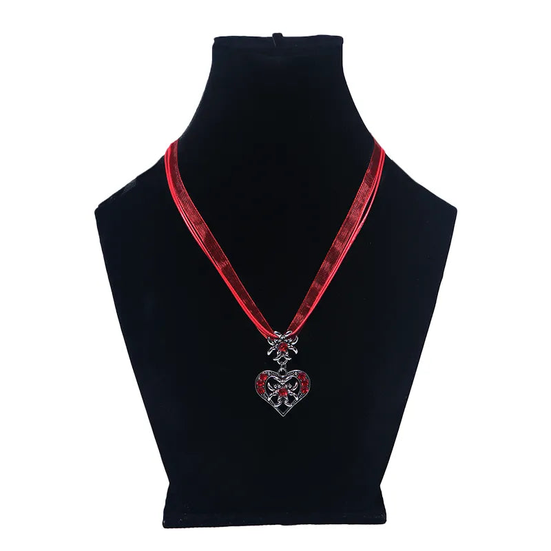 Edelweiss Blush Heart - Bavarian Heritage Jewelry