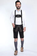Authentic Lederhosen for Men with matching Suspenders