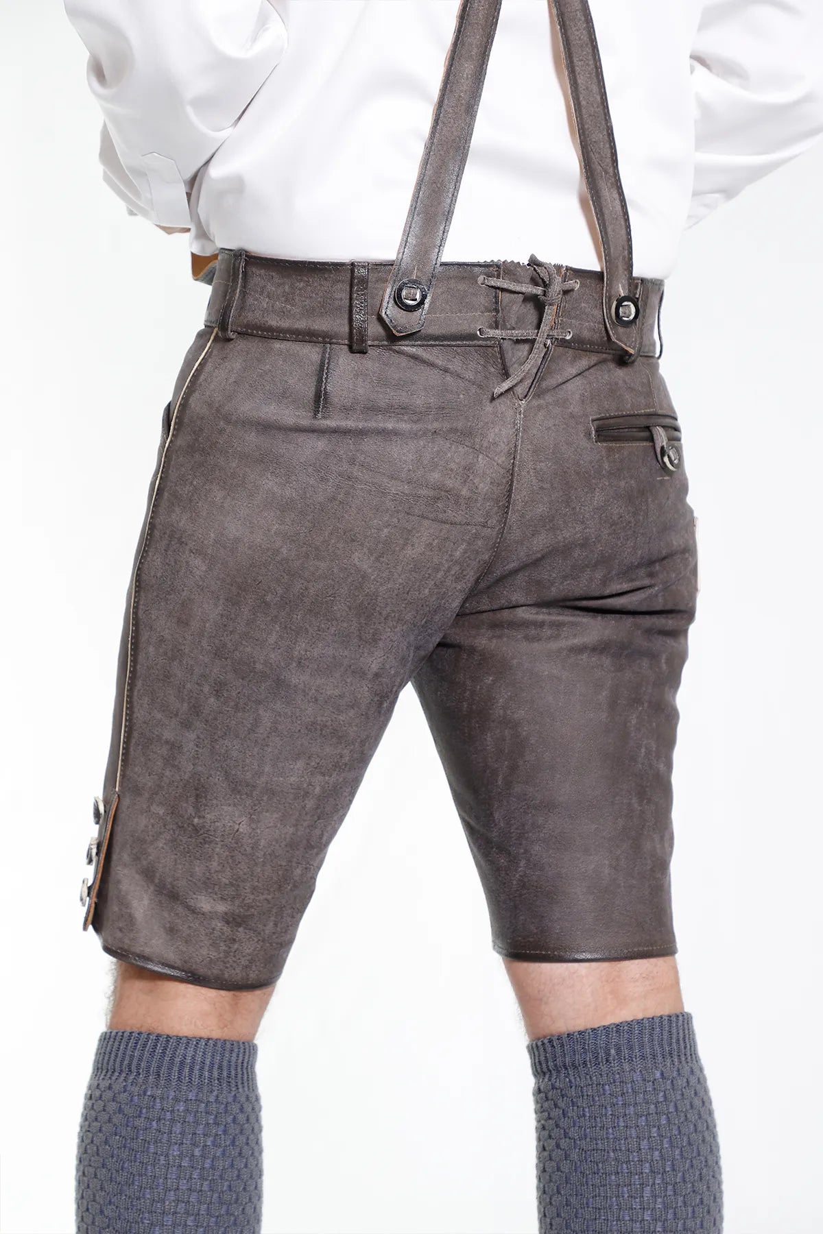 Trachten Short Lederhosen Classic Black