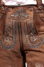 Trachten Short Lederhosen Dark Wild Brown