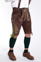 Classic Walnut Brown Lederhosen Attire