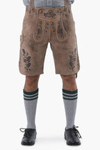 Trachten Shorts Lederhosen Vintage Brown