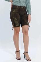 Bavarian Beauty - Female Lederhosen with Majestic Deer Design