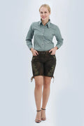 Brown Women Lederhosen for Oktoberfest