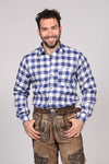Shirt diamond Checkered Admiral Blue