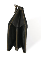 Trendy Jet Black Oktoberfest Clutch