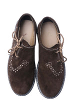 Genuine Bavarian Lederhosen for Men Hazelnut Brown Set