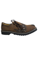 SHO-06-3 - Trachten Oktoberfest Brown Lederhosen Shoes