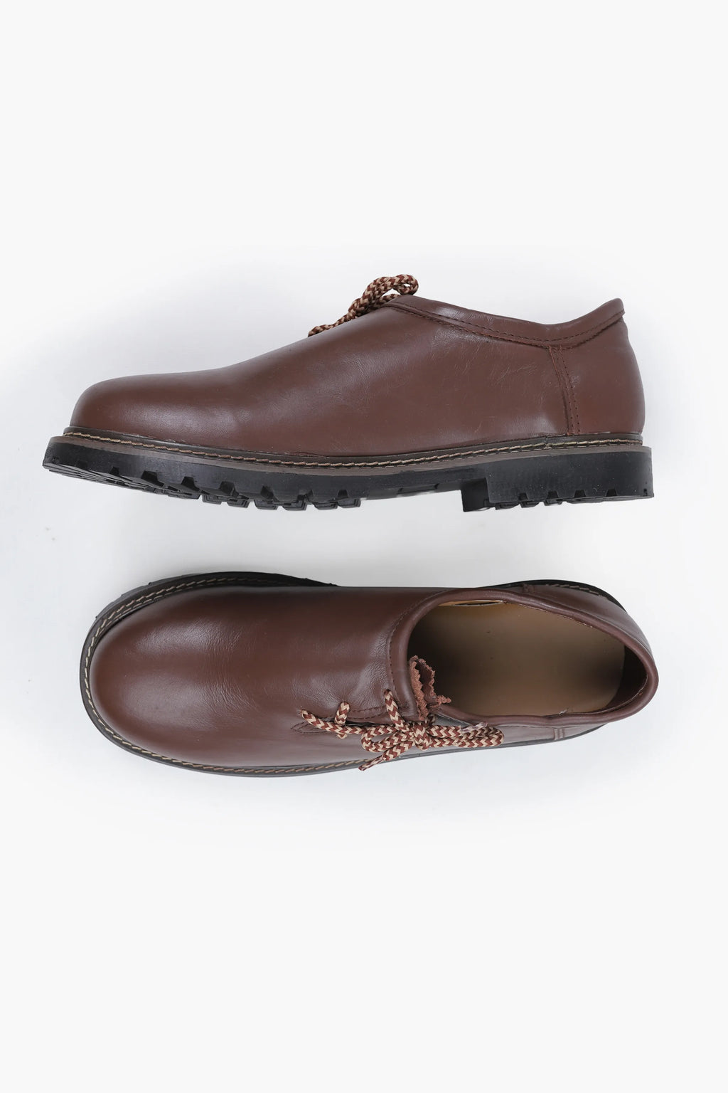 Traditional Brown Lederhosen Men Shoes