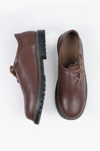 Traditional Brown Lederhosen Men Shoes