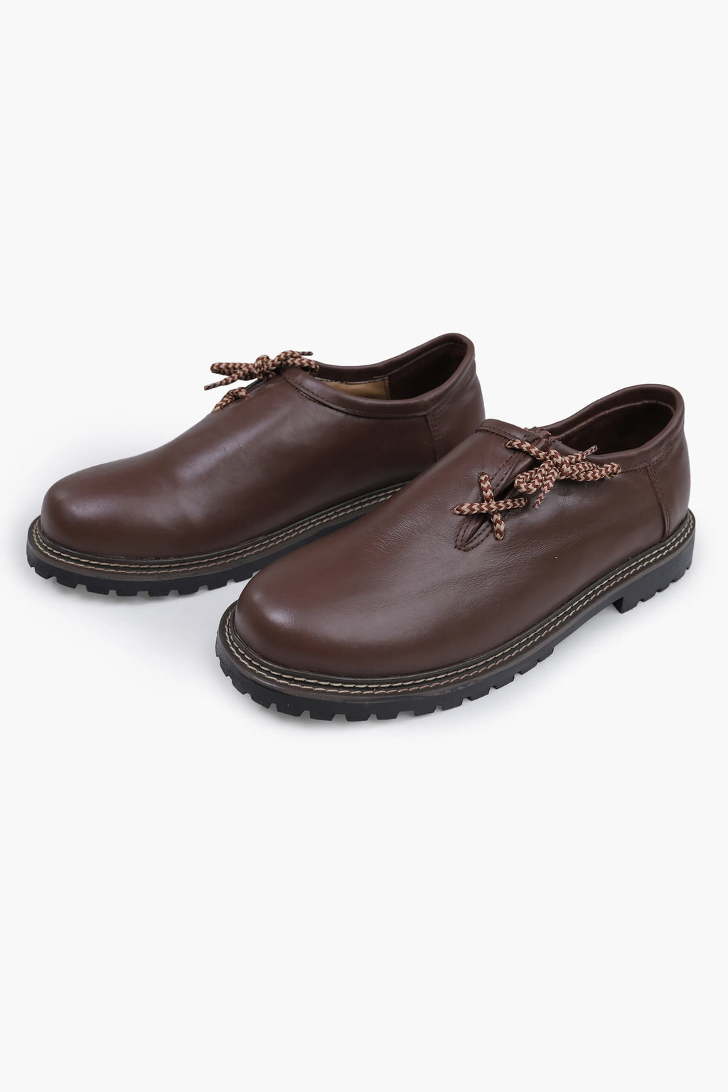 Traditional Brown Lederhosen Men Shoes