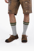Traditional Brown Lederhosen Shoes for Men