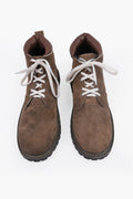 Men's Brown Suede Lederhosen Boots
