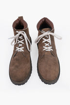 Men's Brown Suede Lederhosen Boots