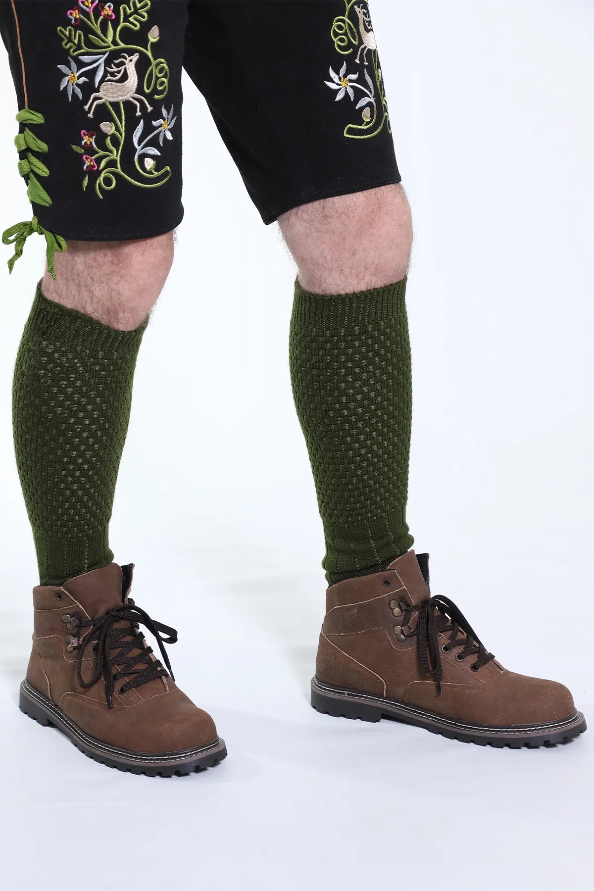 Lederhosen Socks Green