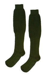 Comfy Oktoberfest Green Socks