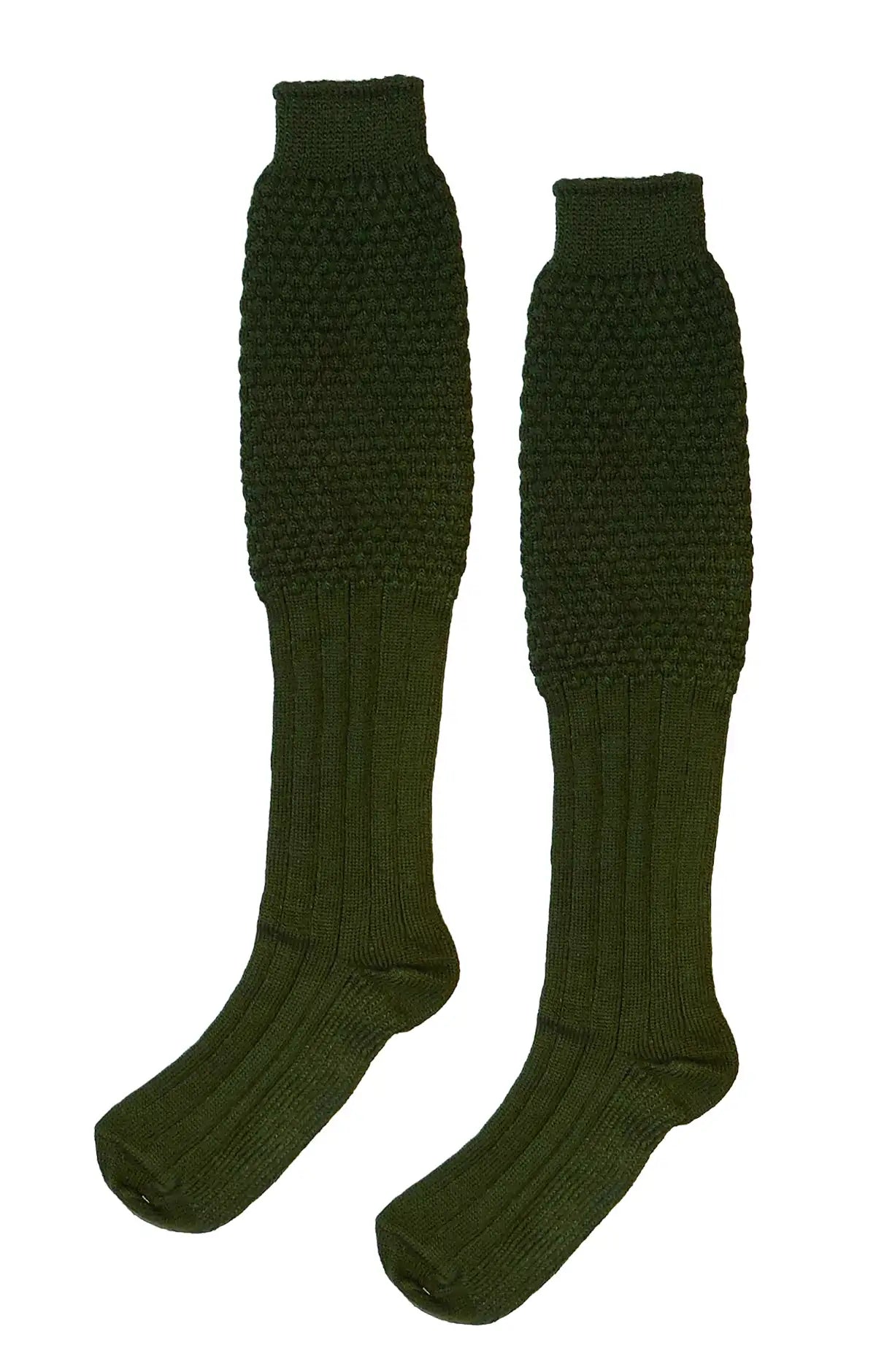 Comfy Oktoberfest Green Socks
