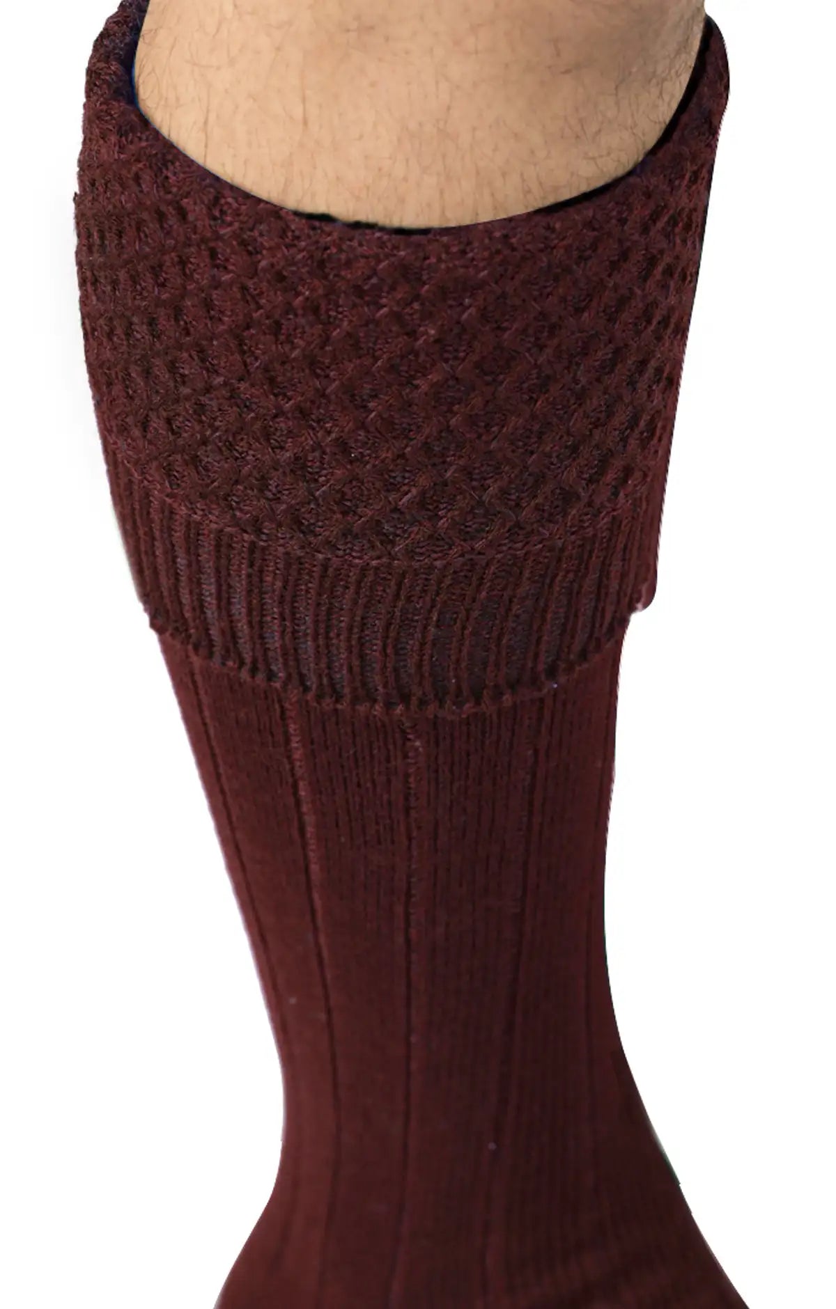 Authentic Lederhosen Socks in Dull Mahroon