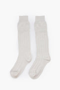 Off White Lederhosen Knee Socks Men