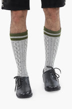 Men's Grey Lederhosen Socks