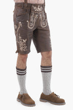 Men's Trachten Brown Lederhosen Socks