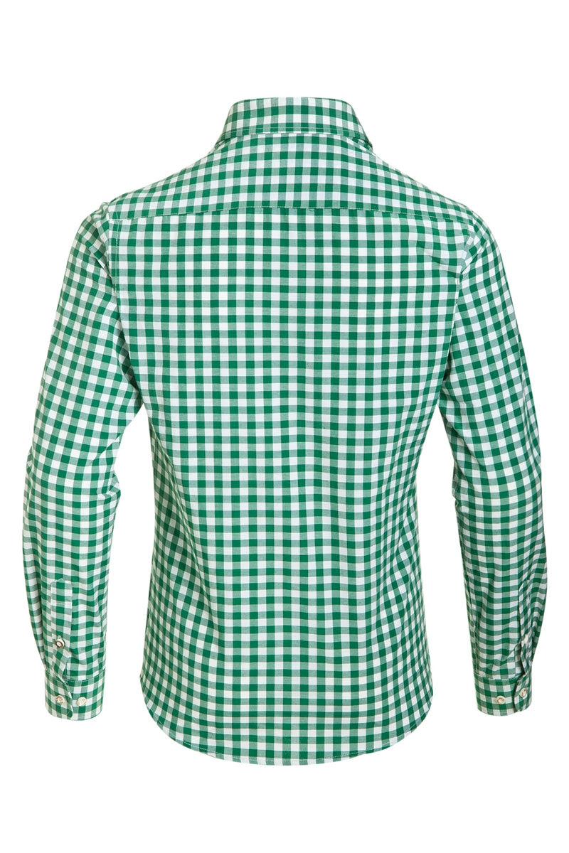 Bavarian Slim Shirt Pine Green