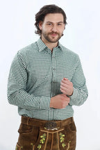 Bavarian Slim Shirt Pine Green