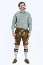 Bavarian Slim Shirt Pine Green