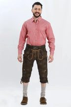Shirt Small Checkered Dark Red – Lederhosen Store Shirt Small Checkered Dark Red – Lederhosen Store