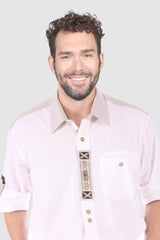 Embroidered Bavarian Shirt for Oktoberfest