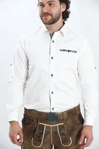 Traditional Lederhosen White Shirt for Oktoberfest