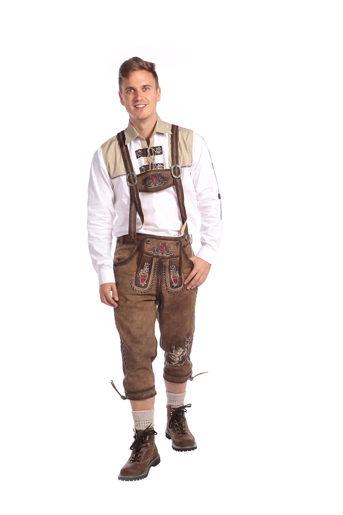 Brunette Bavarian Bundhosen For Sale