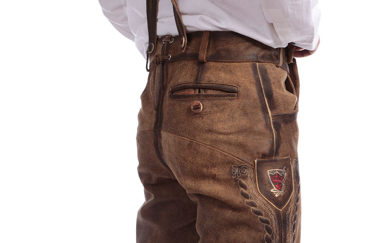 Brunette Bavarian Bundhosen For Sale