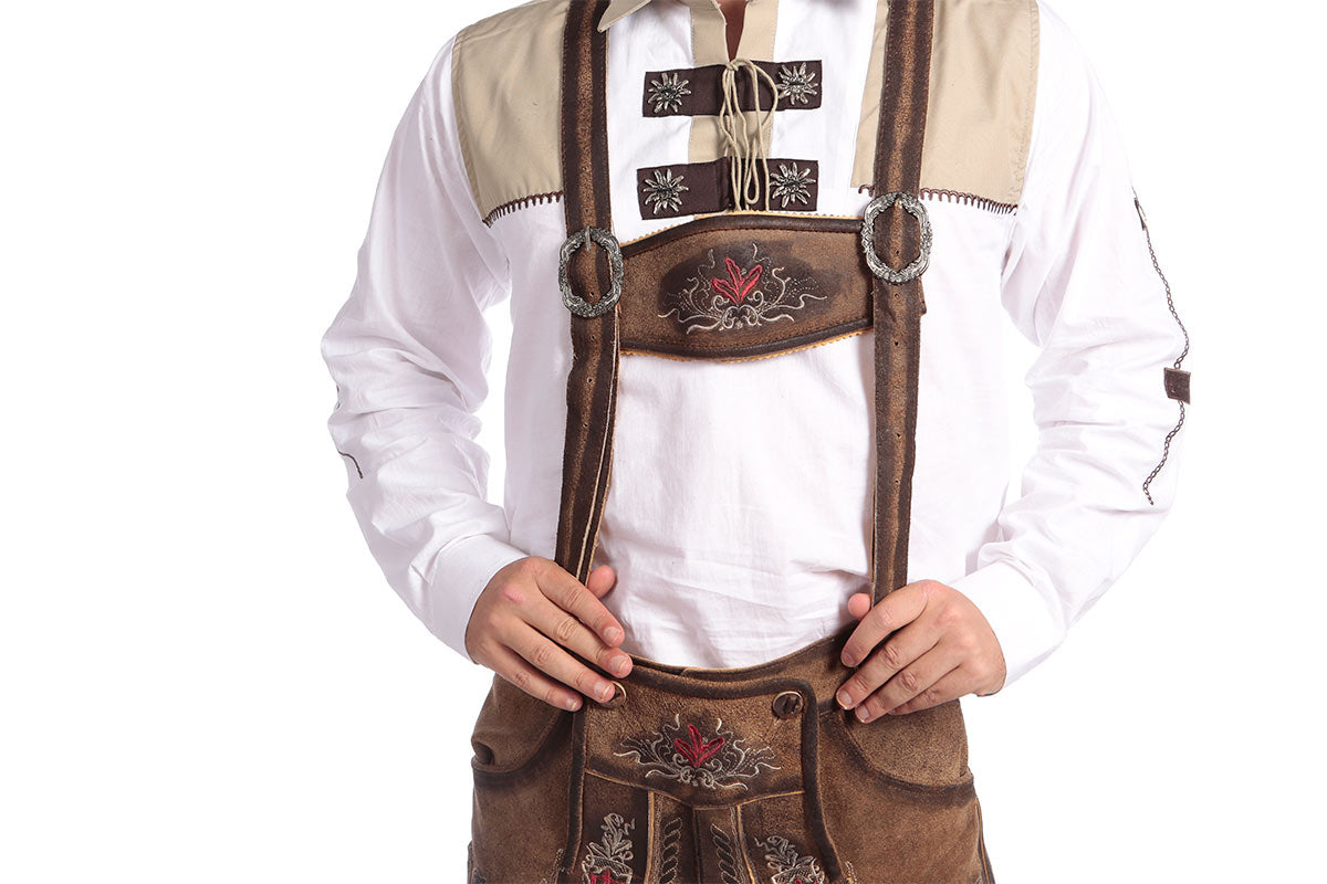 Brunette Bavarian Bundhosen For Sale