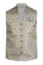 Modern Gray Perfect Fit Oktoberfest Waistcoat